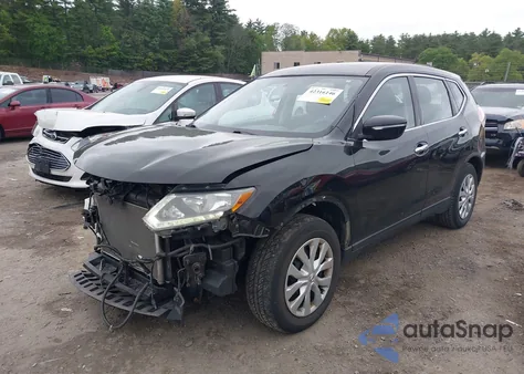 2015 Nissan Rogue S from USA, damaged, VIN KNMAT2MV0FP538064